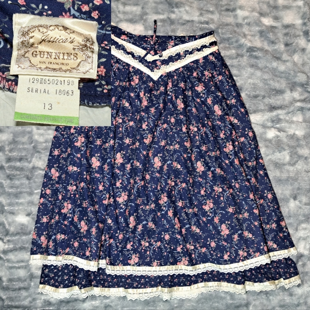 Vintage Jessica's Gunnies Skirt